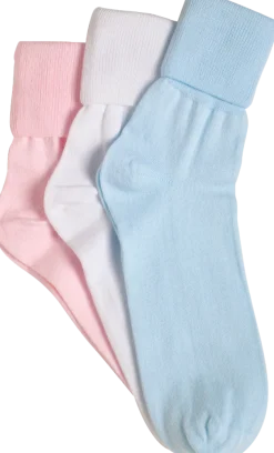 Women's Buster Brown Ankle Socks, 3 Pairs