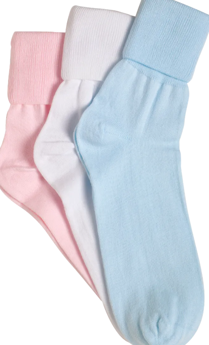 Women's Buster Brown Ankle Socks, 3 Pairs