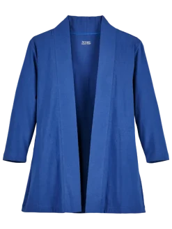 Women's Carefree Cotton and Modal Open Cardigan