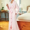 Women's Chenille Ruffle Robe