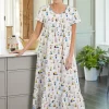 Women's Classic Peanuts Cotton Nightgown