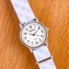 Women's Classic Watch With Gingham Strap