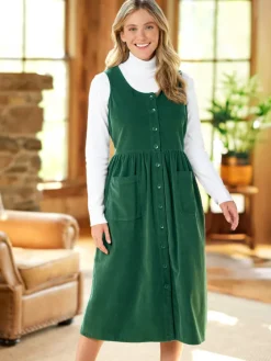 Women's Cotton Corduroy Jumper