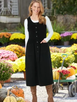 Women's Cotton Corduroy Jumper