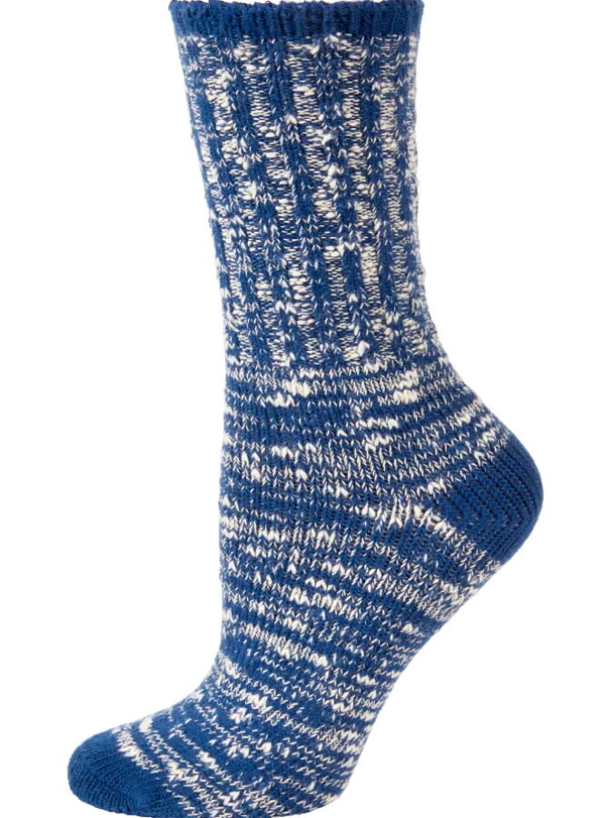Women's Cotton Ragg Socks, 2 Pack