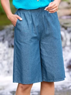 Women's Denim Walking Shorts