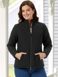 Women's Diamond Quilted Jacket