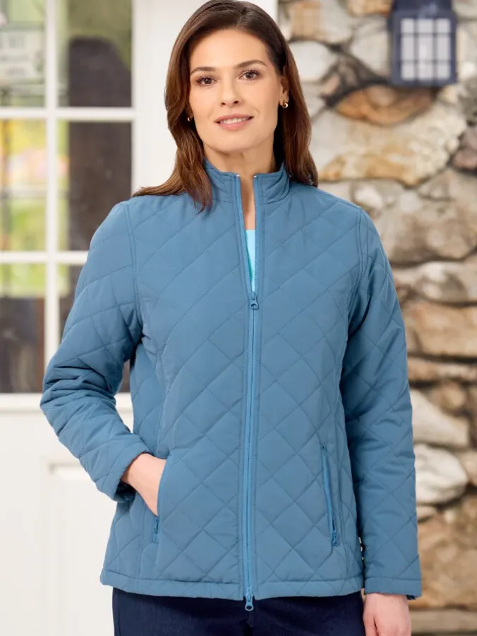 Women's Diamond Quilted Jacket