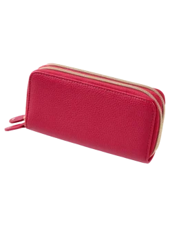 Women's Everyday Double-Zip Organizer RFID-Blocking Wallet