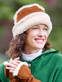 Women's Faux-Shearling Cuff Hat