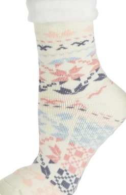 Women's Fleece Cabin Slipper Socks