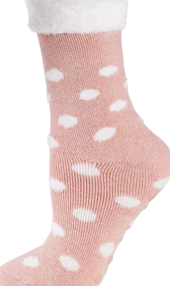 Women's Fleece Cabin Slipper Socks