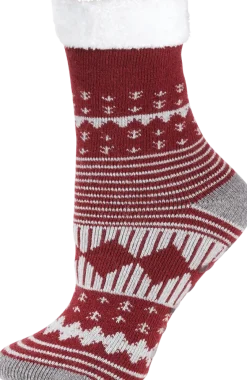 Women's Fleece Cabin Slipper Socks