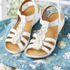 Women's Flex Step Floral Slingback Sandals