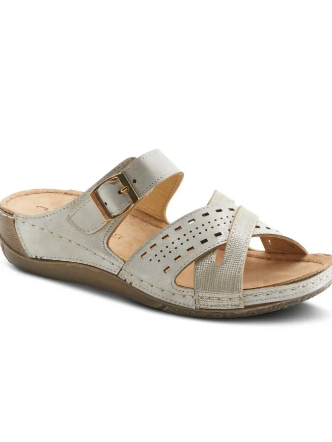 Women's Flexus Crisscross Slide Sandals