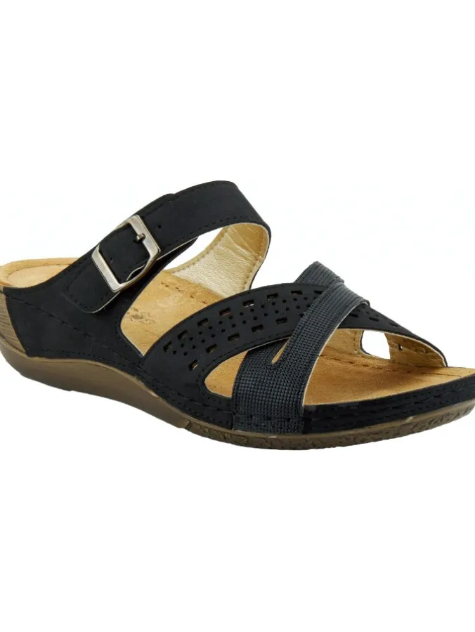 Women's Flexus Crisscross Slide Sandals