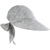 Women's Floral Sun Visor Ball Cap With Bow