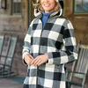 Women's Full-Zip Double-Fleece Jacket With Hood