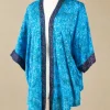 Women's Hand-Dyed Batik Flowy Topper