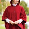 Women's Hooded Berber Fleece Cape
