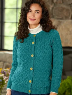 Women's Irish Supersoft Wool Cardigan