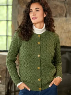 Women's Irish Supersoft Wool Cardigan