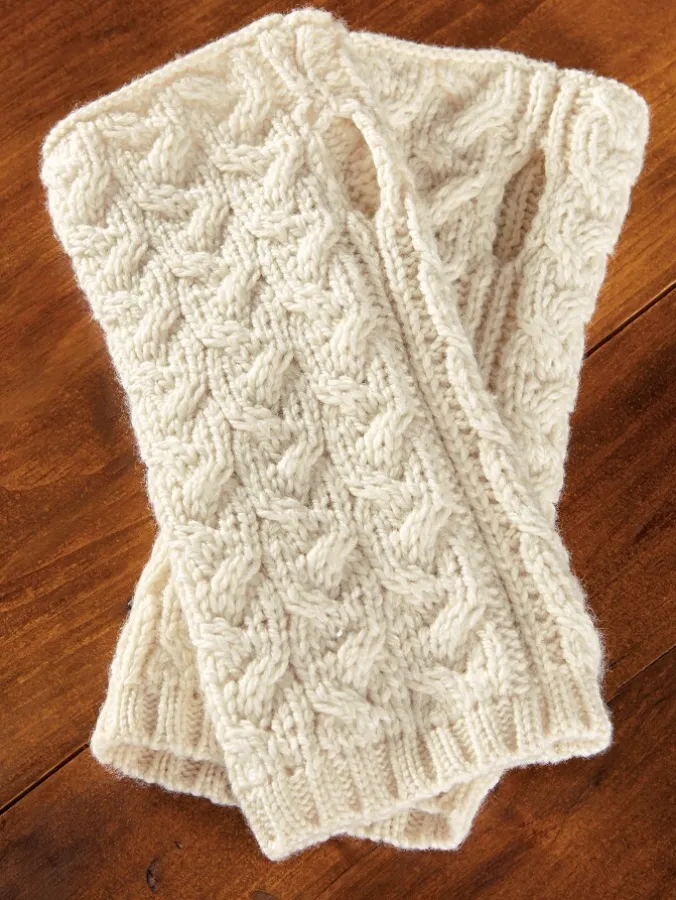 Women's Irish Supersoft Wool Hand Warmers