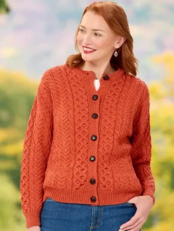 Women's Irish Wool Timeless Cardigan