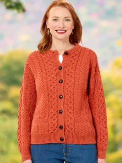 Women's Irish Wool Timeless Cardigan