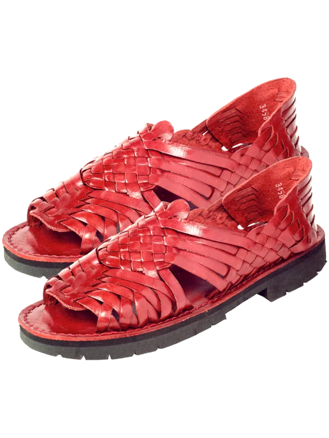 Women's Leather Huarache Sandals