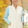 Women's Lightweight Full-Zip Diamond Jacquard Vest