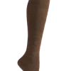Women's Merino Wool Blend Smooth-Knit Knee Socks