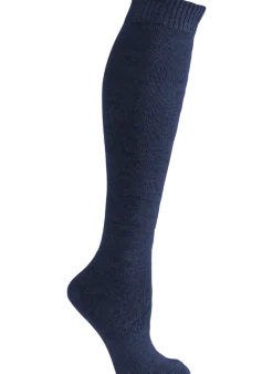 Women's Merino Wool Blend Smooth-Knit Knee Socks
