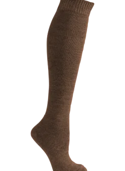 Women's Merino Wool Blend Smooth-Knit Knee Socks