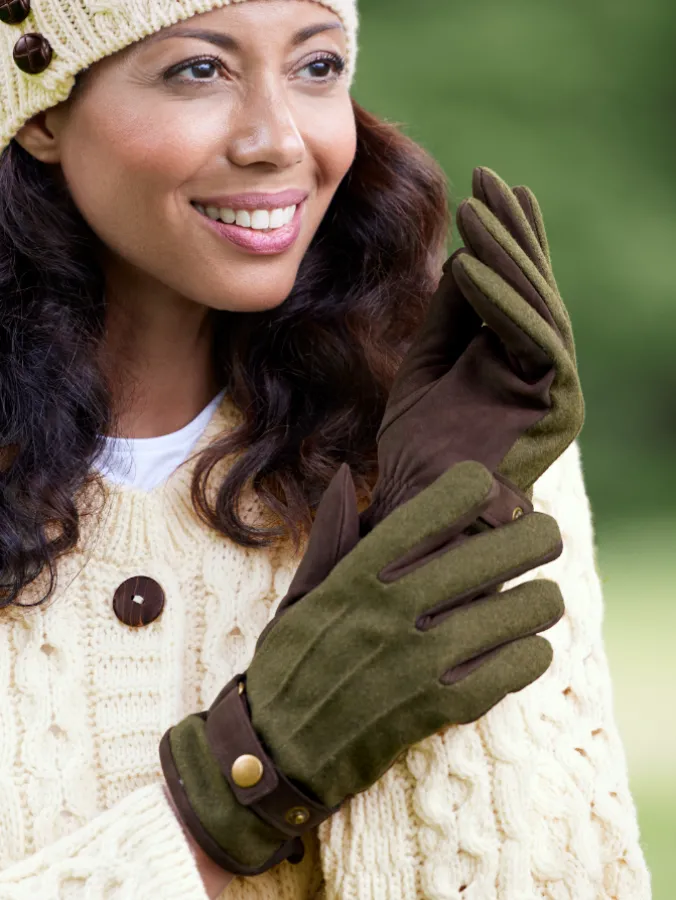 Women's Original Wool Vermont Barn Gloves
