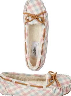 Women's Plaid Cabin Moccasins