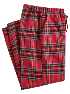 Women's Plaid Cotton Flannel Pajama Pants