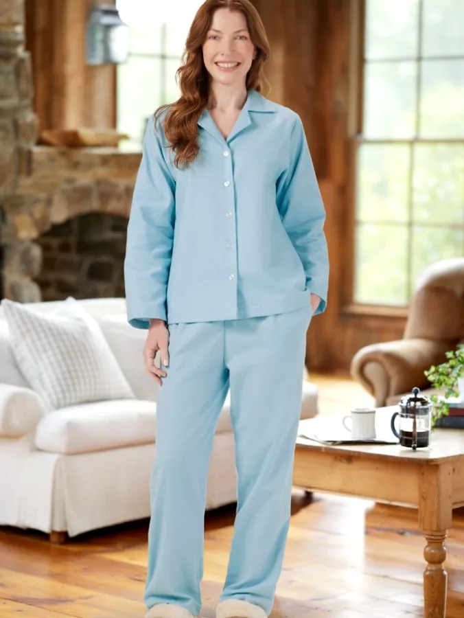 Women's Portuguese Cotton Flannel Pajama Set