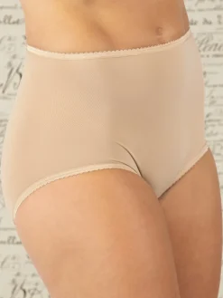 Women's Shadowline Flawless Fit Stretch Nylon Briefs, 2-Pack