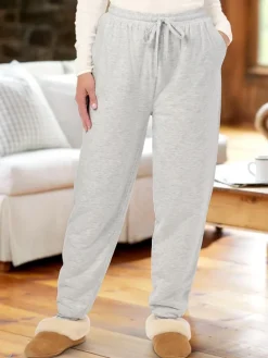 Women's Sherpa Fleece-Lined Loungewear Jogger Pants