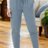 Women's Sherpa-Lined Cuddly Fleece Lounge Jogger Pant