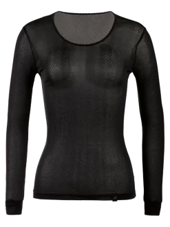 Women's Silk Long Underwear Scoopneck Top