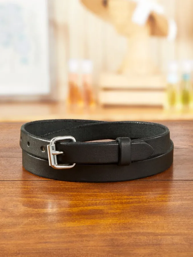 Women's Slender Leather Belt