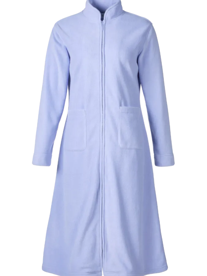 Women's Snuggler Fleece Zip-Front Robe