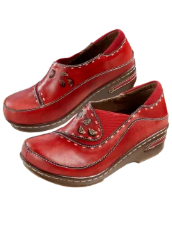 Women's Spring Step L'Artiste Leather Clogs