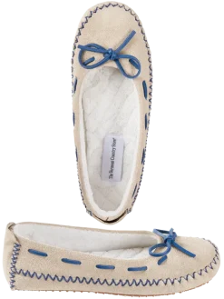 Women's Suede Moccasin Slipper