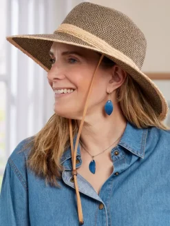 Women's Summer Breeze Woven Sun Hat