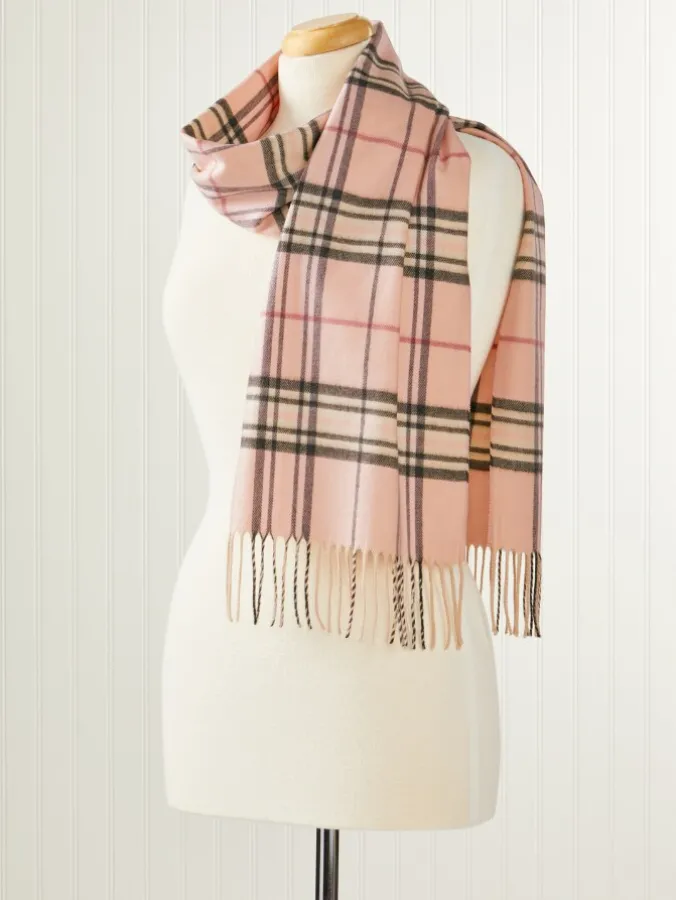 Women's Super-Soft Plaid Scarf