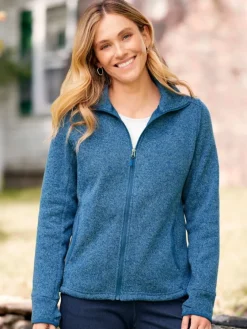 Women's Sweater Fleece Full-Zip Jacket