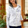 Women's Tie-Dyed French Terry Full-Zip Hoodie
